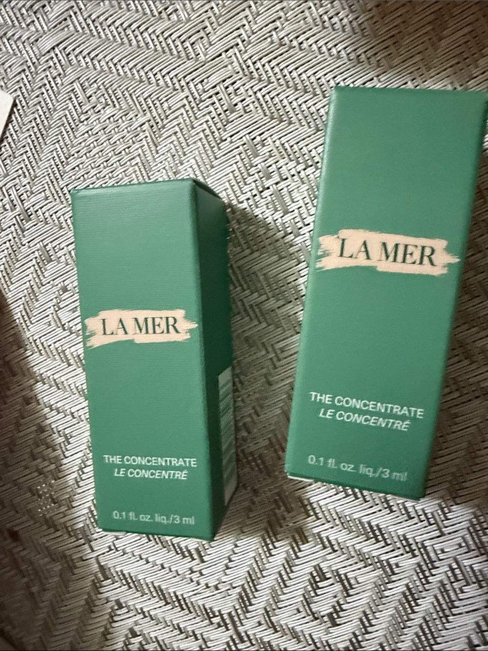 SET OF TWO La Mar THE CONCENTRATE SERUM deluxe mini travel size 3ML each